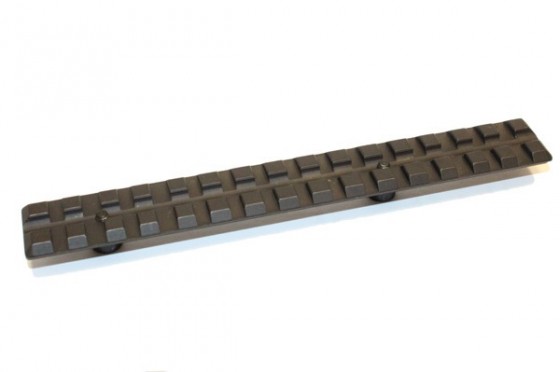 Планка Picatinny для быстросъемный кронштейнов МАК на едином основании и MAK FLEX 2460-50120  (длина 120мм)