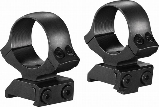 Кольца раздельные KOZAP CZ550/557 Classic D26мм BH19.8 (No.12) высокие