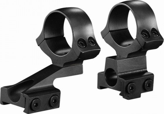 Кольца раздельные KOZAP CZ550 с выносом D26мм c окном визира BH14.8  (No.13*) низкие